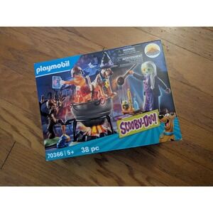 Playmobil Scooby-Doo Dinner with Zeb Witch 70366 Velma Scooby 38pc Set NEW